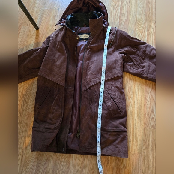 Pop's Leather Coat Sz M - Picture 9 of 10